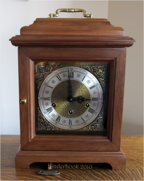 A Tall Cherry Table Clock My Father Made